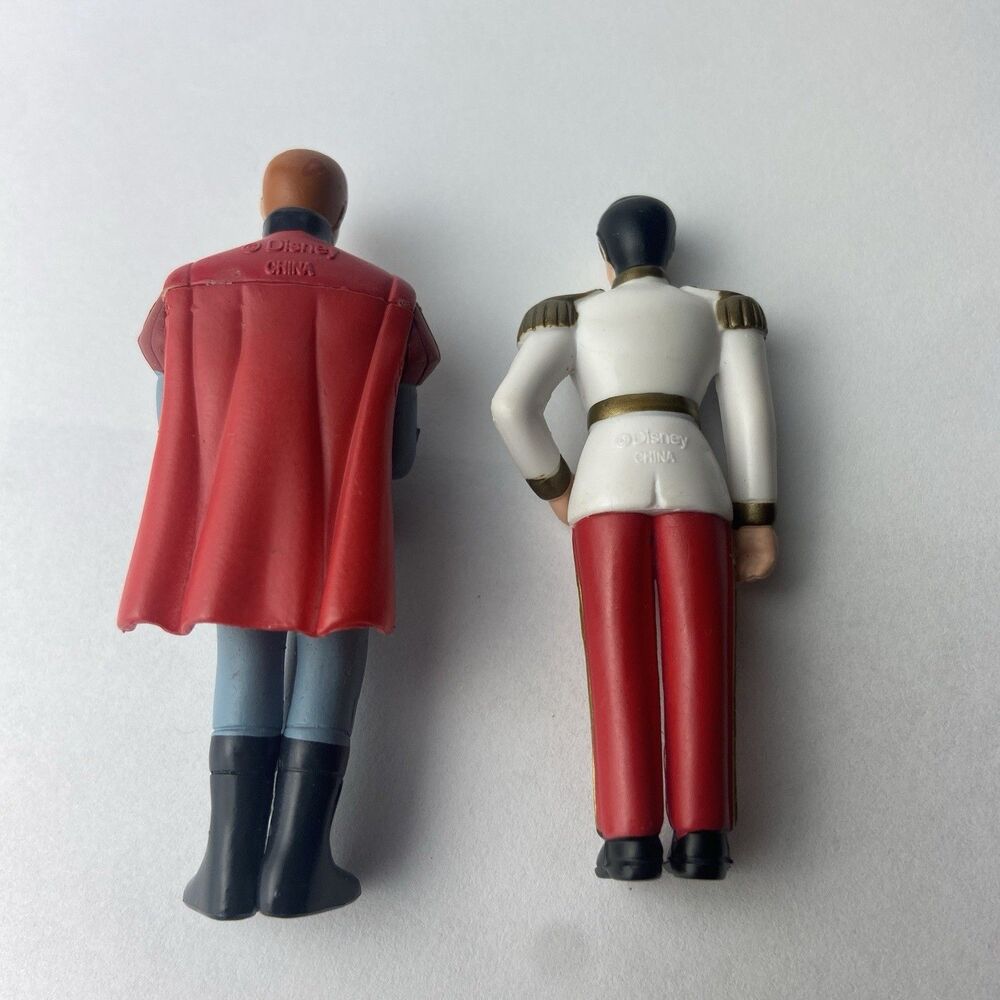 Disney Prince Phillip & Prince Charming 2 Figure Lot Or Cake Topper - Picture 3 of 5